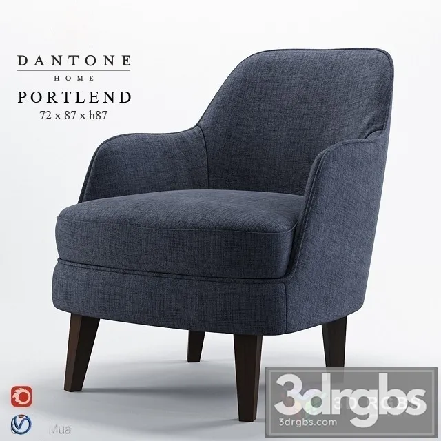 Portlend Dantone Armchair 3dsmax Download