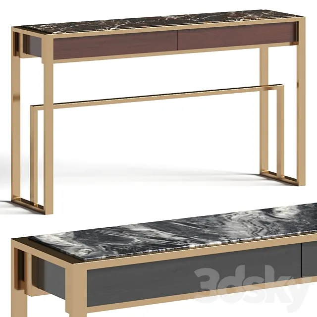 Porus Studio Sutter Console Table 3dsMax Model