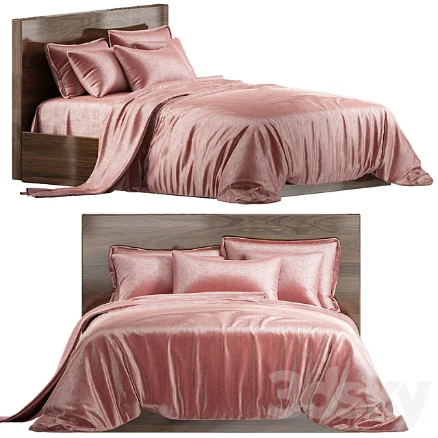 Posciel jedwabna 3ds Max