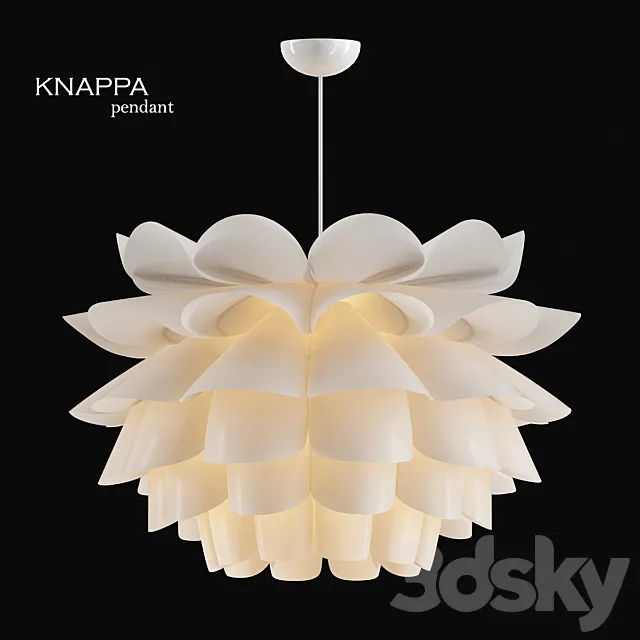 Possini Knappa Ikea Pendant 3ds Max