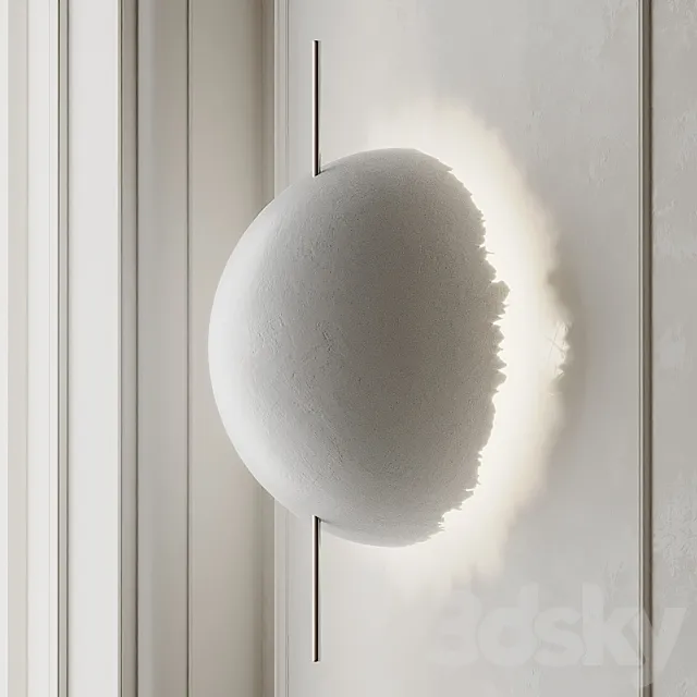 PostKrisi W 21 wall Light from Catellani and Smith 3ds Max