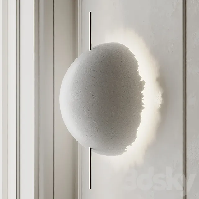PostKrisi W 21 wall Light from Catellani and Smith 3DSMax File