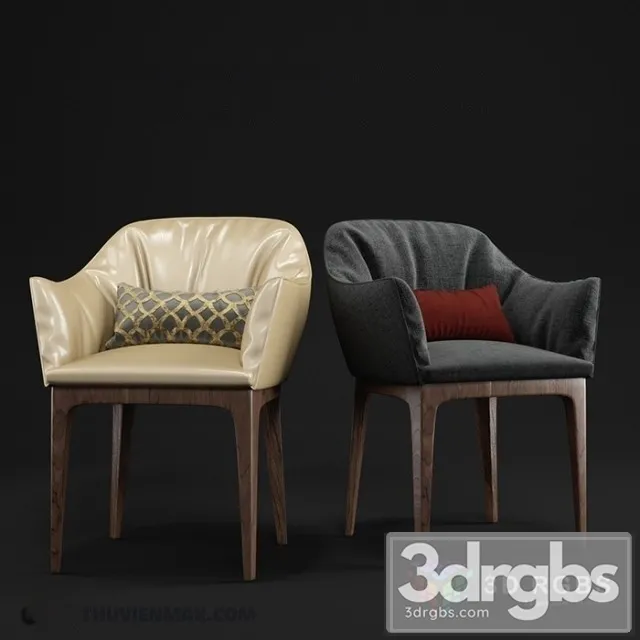 Potocco Blossom Aura Chair 3dsmax Download