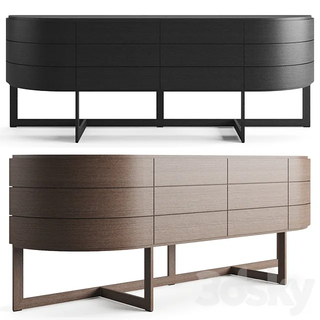 Potocco diva sideboard 3ds Max