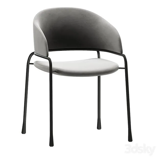 potocco FAST dining chair 3dsMax Model