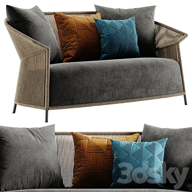 Potocco ola sofa 3DS Max Model