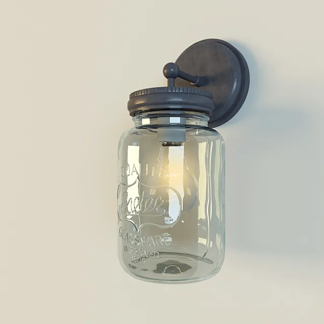 POTTERY BARN _ EXETER SCONCE 3DSMax File