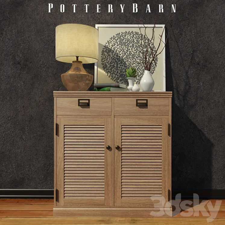 Pottery Barn Accessories 3DS Max