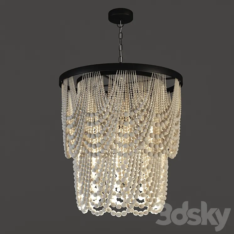 Pottery Barn – Amelia chandelier 3DS Max