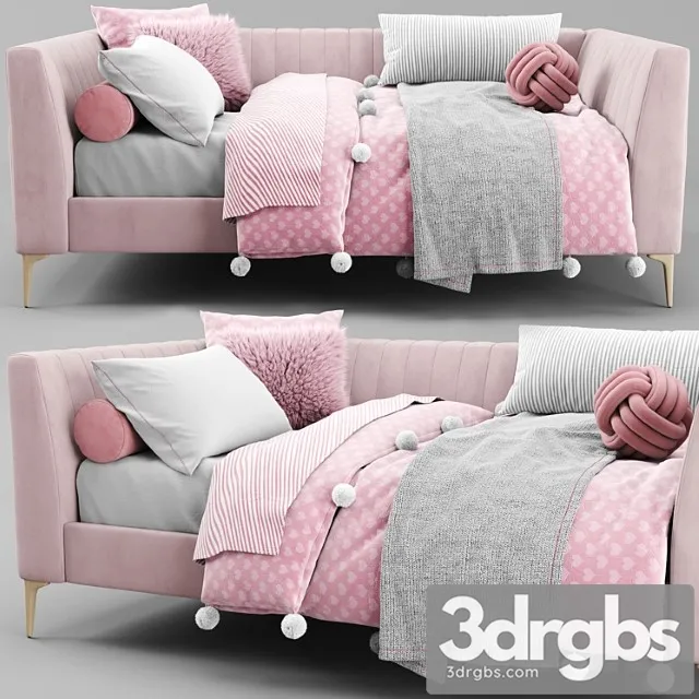 Pottery Barn Avalon Channel Daybed 3dsmax Download