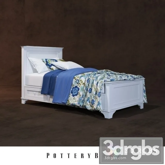 Pottery Barn Bed 3dsmax Download