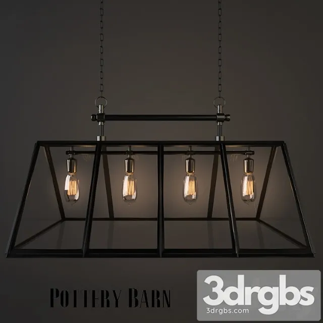Pottery Barn Greenhouse Chandelier 3dsmax Download