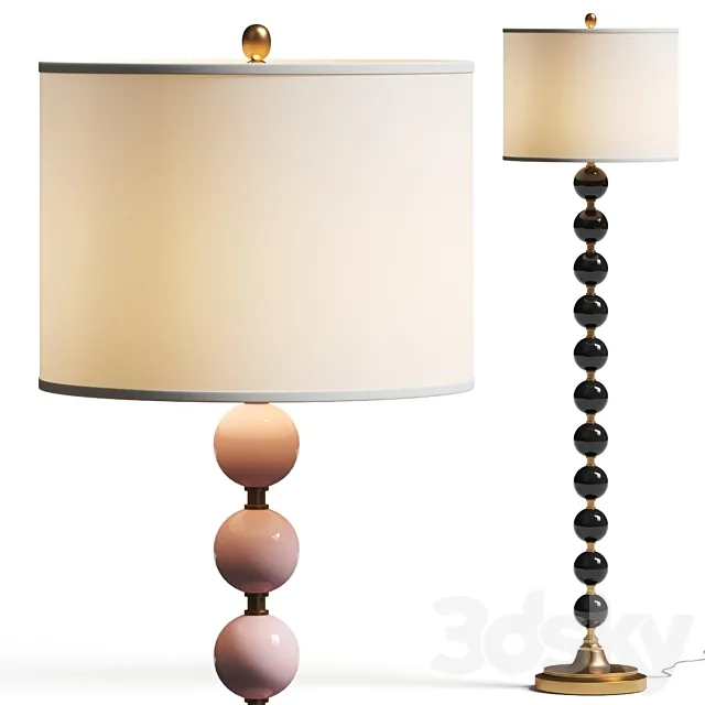 Pottery Barn Kids Tilda Bubble Floor Lamp 3ds Max