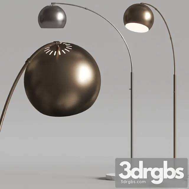 Pottery barn nella floor lamps 3dsmax Download