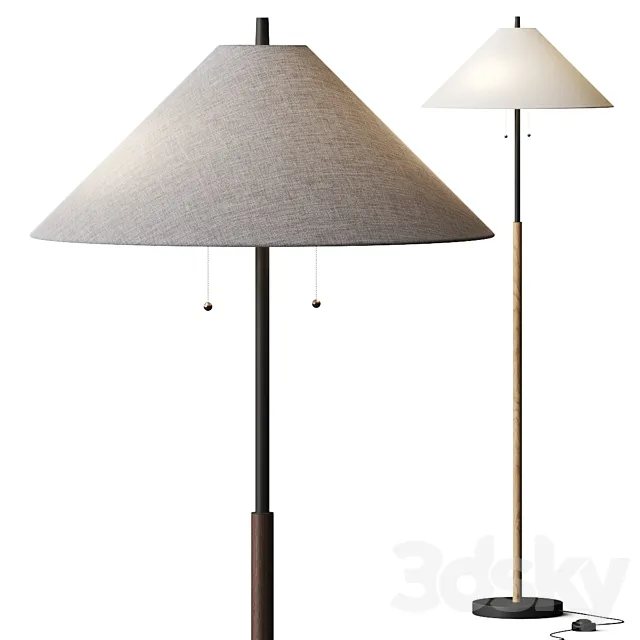 Pottery Barn Patton Floor Lamp 3ds Max
