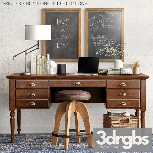 Pottery barn printer&_1 2 3dsmax Download