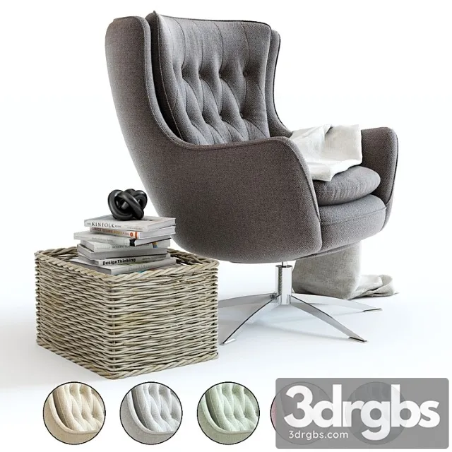 Pottery barn wells armchair