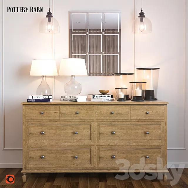 PotteryBarn_set 3DS Max Model