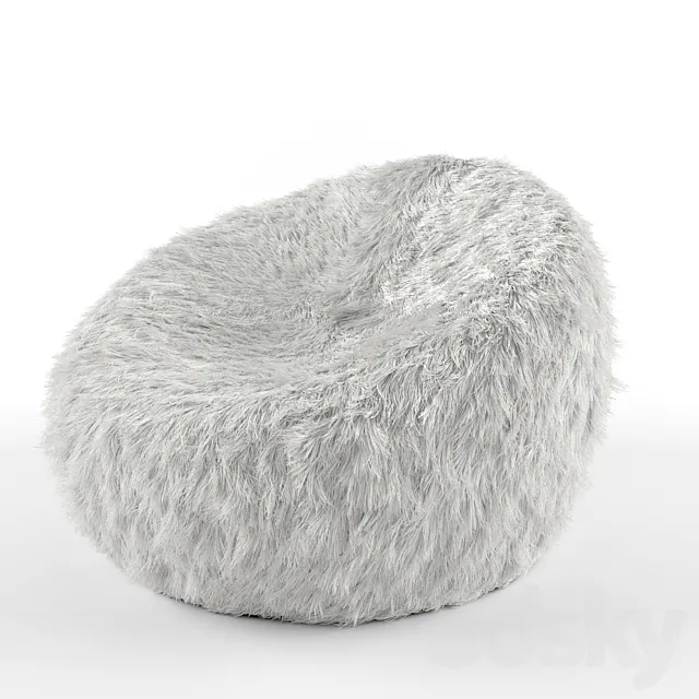 pouf 3ds Max