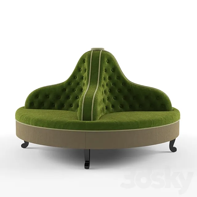 Pouf 3DS Max Model