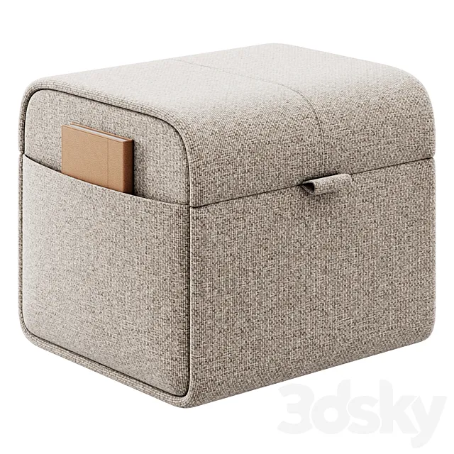 Pouf Adley by Domkapa 3ds Max