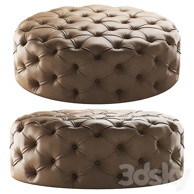 Pouf Bur by Laskasas 3ds Max