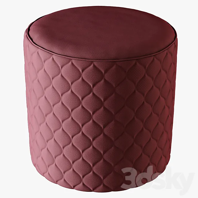 Pouf Corolle 3DSMax File