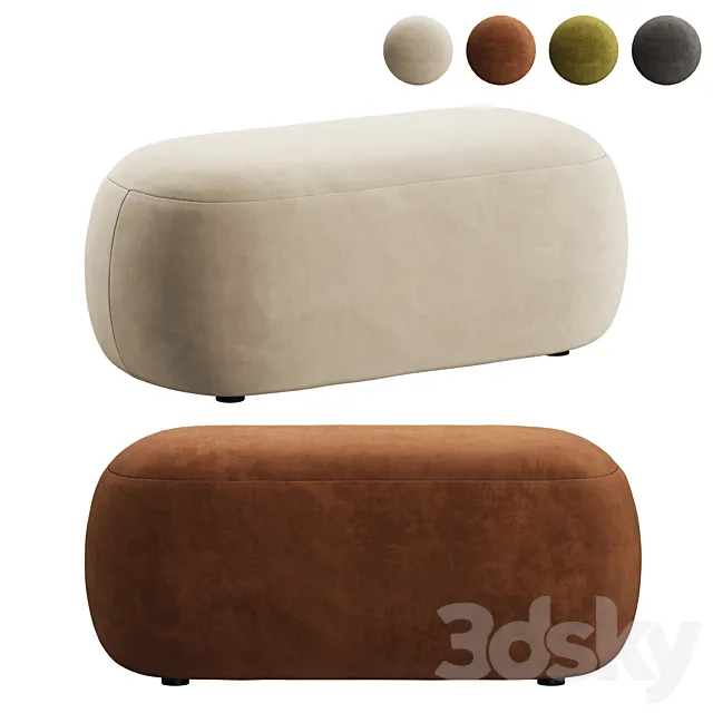Pouf Cupcake 3ds Max