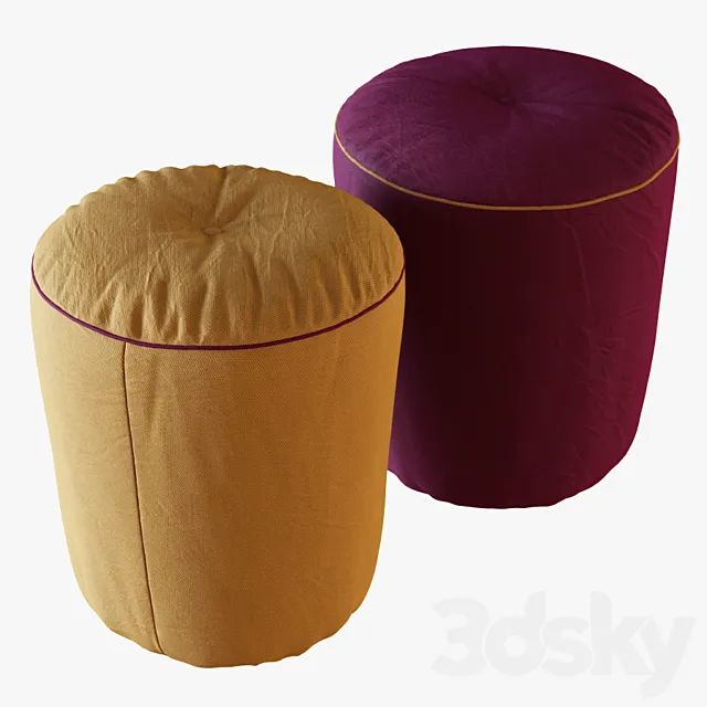 Pouf Drink 3ds Max