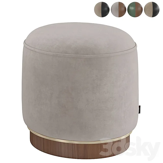Pouf Eddy 3ds Max