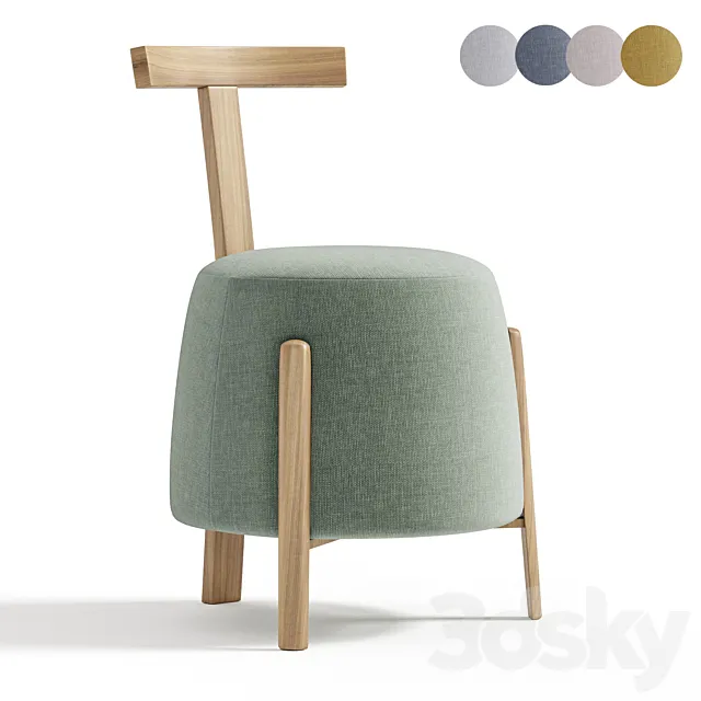 Pouf Gekot sofa 3ds Max