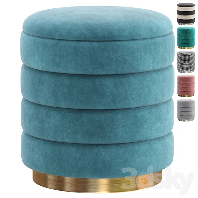 Pouf IMR-1483700_пуф By inmyroom.ru 3ds Max