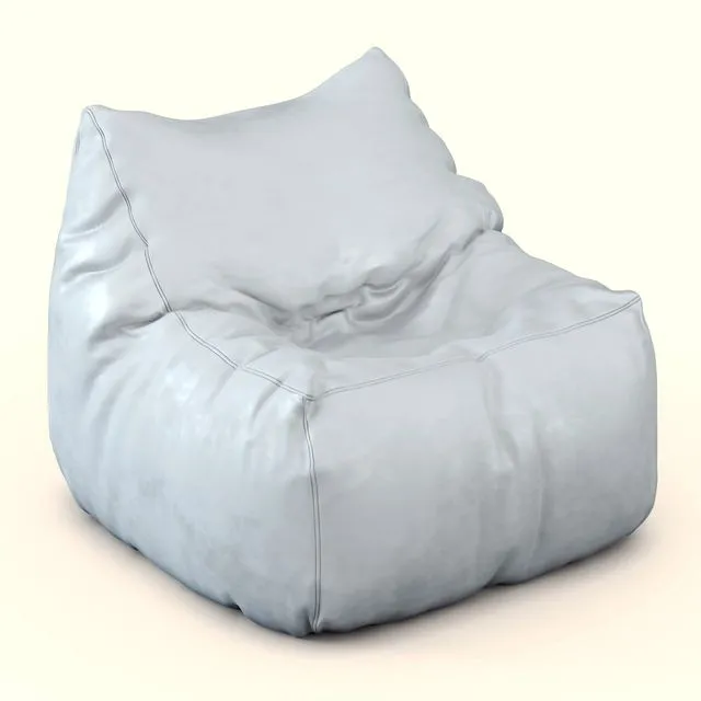 Pouf Jumbo-Bag-Soul-Noir 3dsMax Model