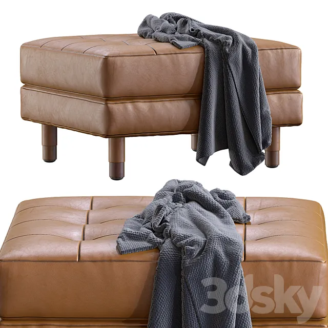 Pouf Landskrona leather By Ikea 3DSMax File