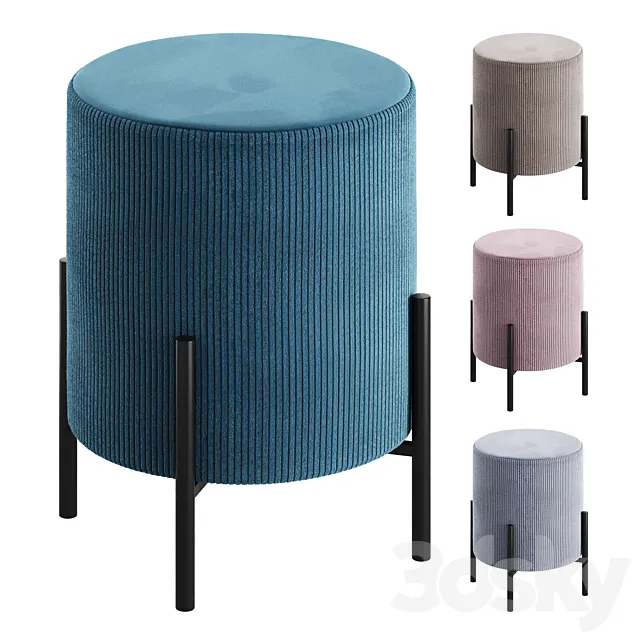 Pouf Laren 3DS Max Model