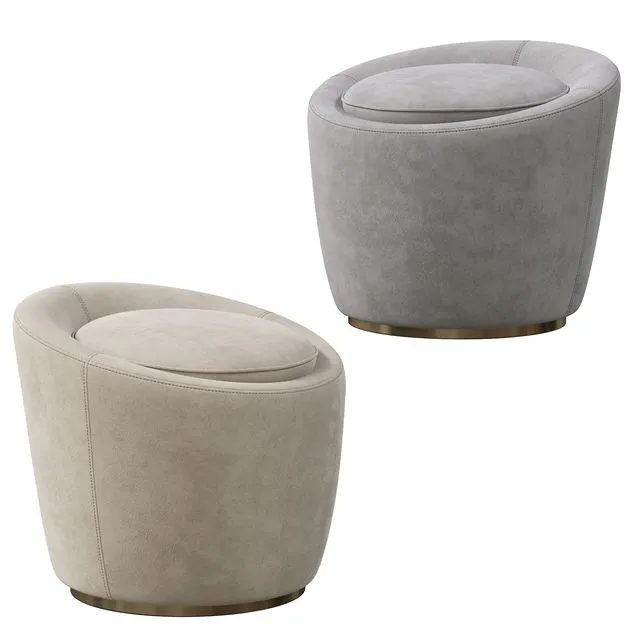 Pouf loren by smania 3dsMax Model