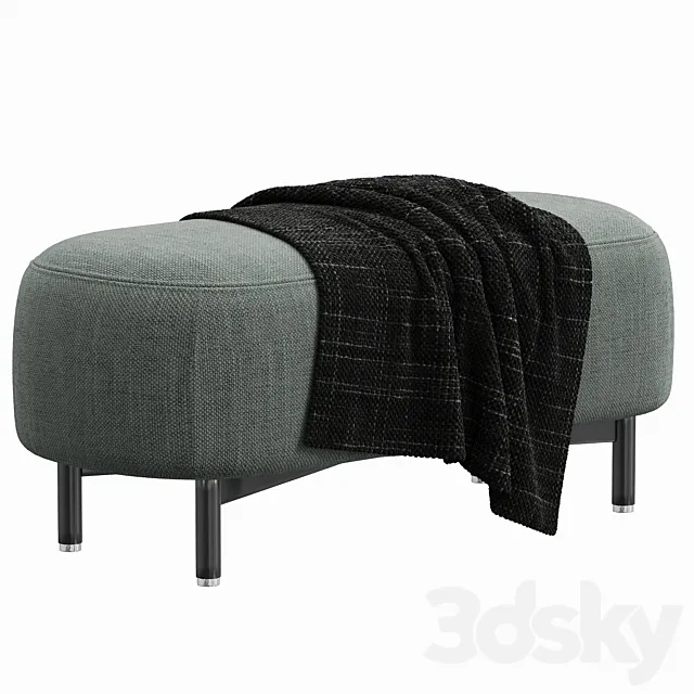 Pouf Pawai 3ds Max