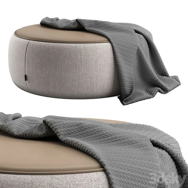 Pouf SEBASTIAN by LASKASAS 3dsMax Model