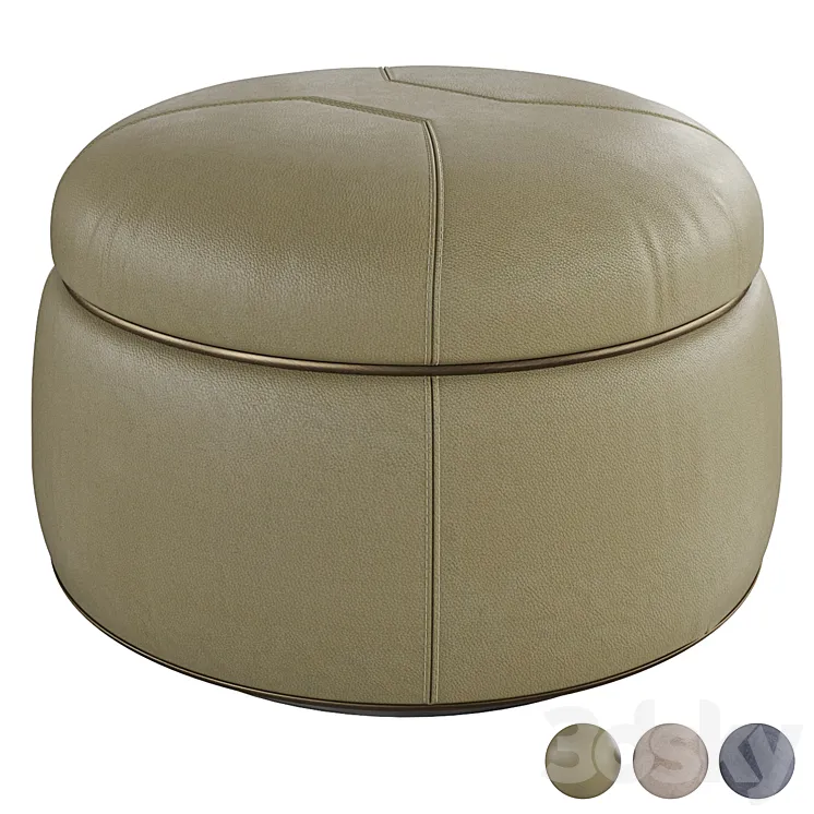 Pouf Tuffet 3DS Max Model