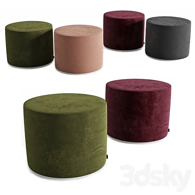 Pouf vinci 3DS Max Model