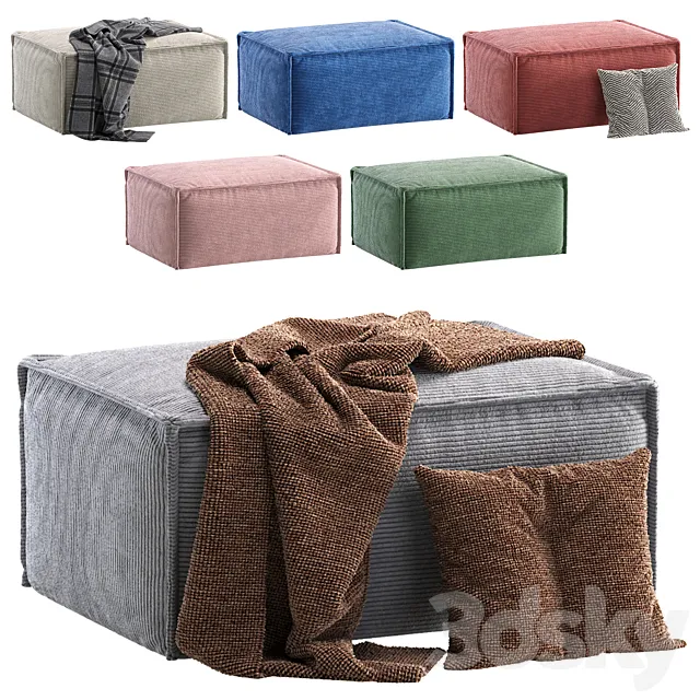 Pouffe Blok by inmyroom.ru_пуф Блок 3ds Max