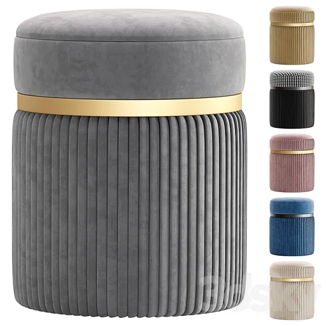 Pouffe Miranda by inmyroom.ru_Пуф Миранда 3ds Max