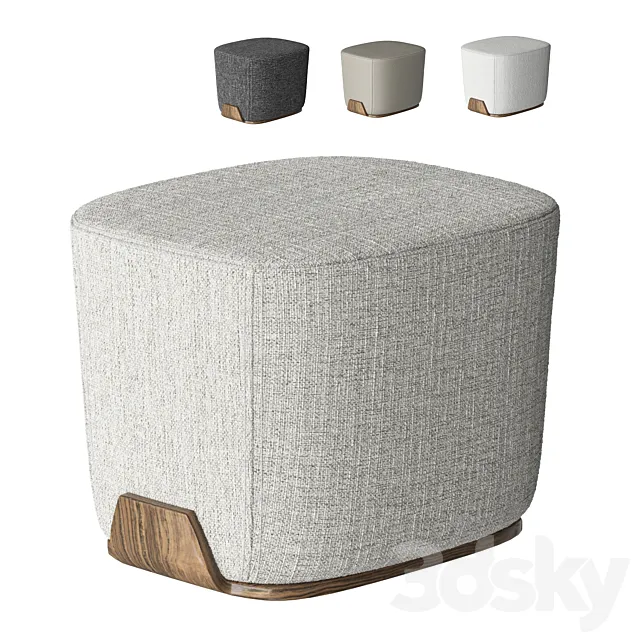 Pouffe Olos Bonaldo 3ds Max