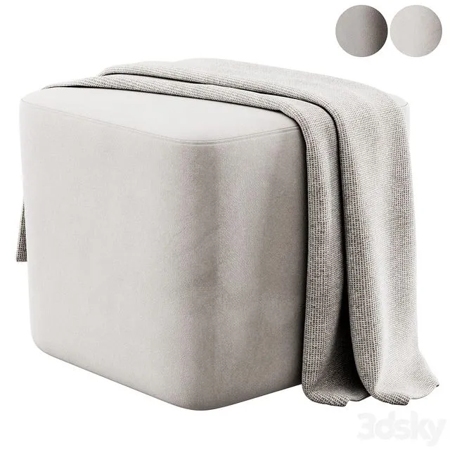 Pouffe Puzzle by Luxy 3dsMax Model