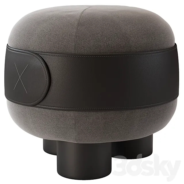 Pouffe Spesso 3ds Max
