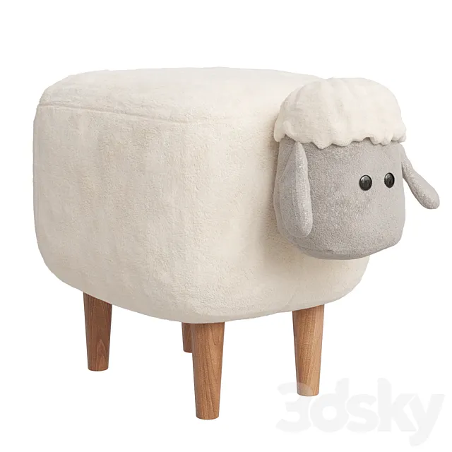 Pouffe Sweet Lamb Combi 3ds Max