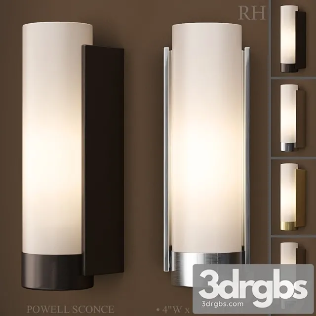 Powell sconce 3dsmax Download