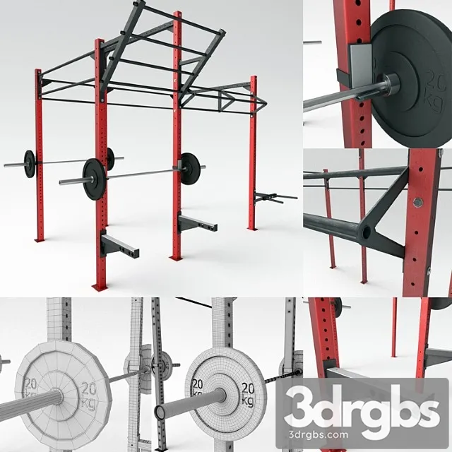 Power frame for crossfit 3dsmax Download