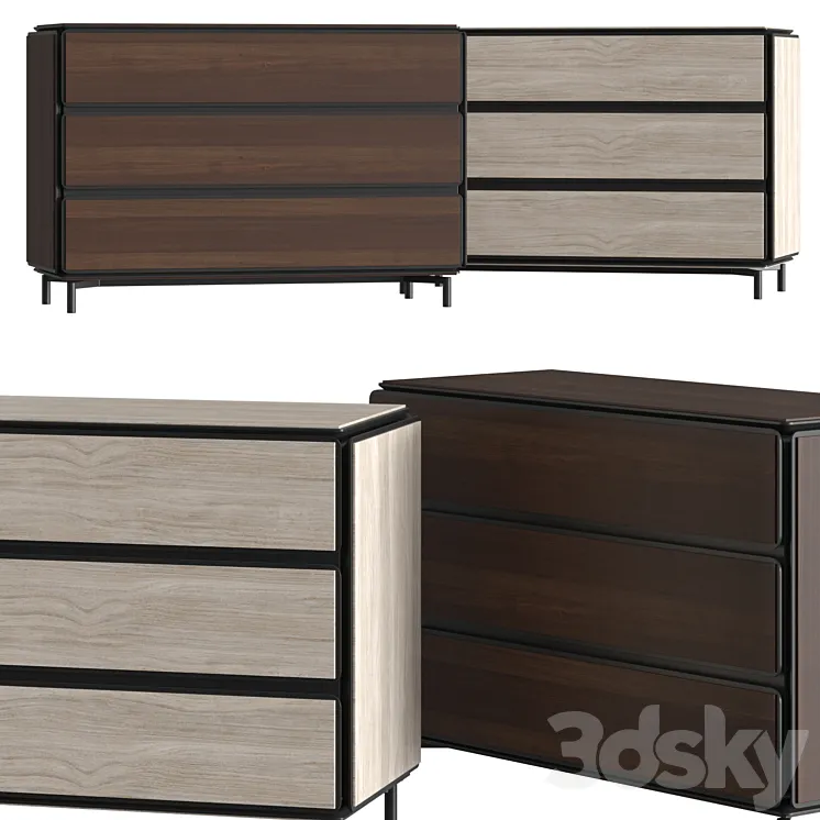 Praddy Barbican Sideboards 3DS Max