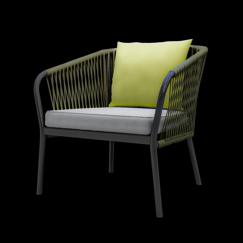 Pradex – Armchair Twist 3ds Max
